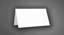 Klapkaart tent (8,5 x 5,5 cm)