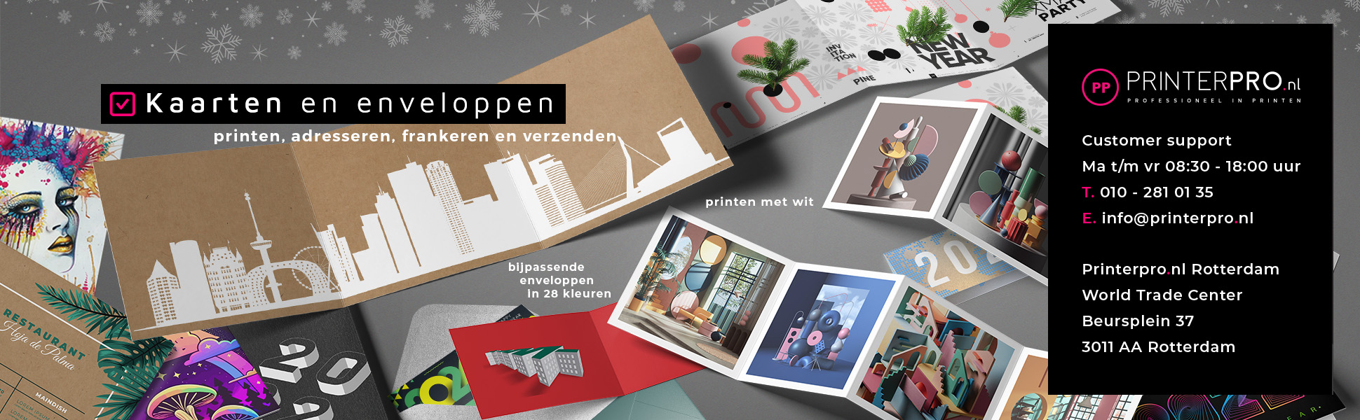 kaarten met enveloppen laten drukken