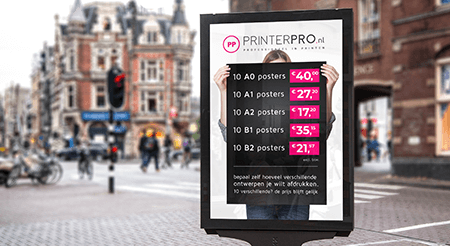 Posters drukken | A2, B1, en meer |