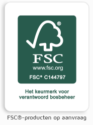 Nieuwheid Wijzigingen van Stoel FSC®-certificering | printerpro.nl