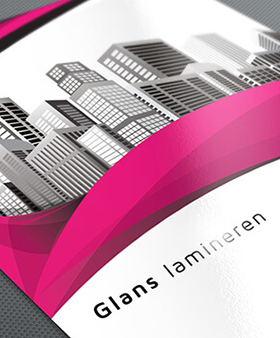 poster glans lamineren