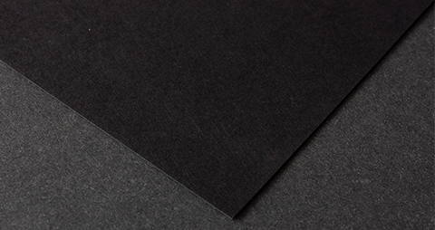 menukaart op zwart papier drukken